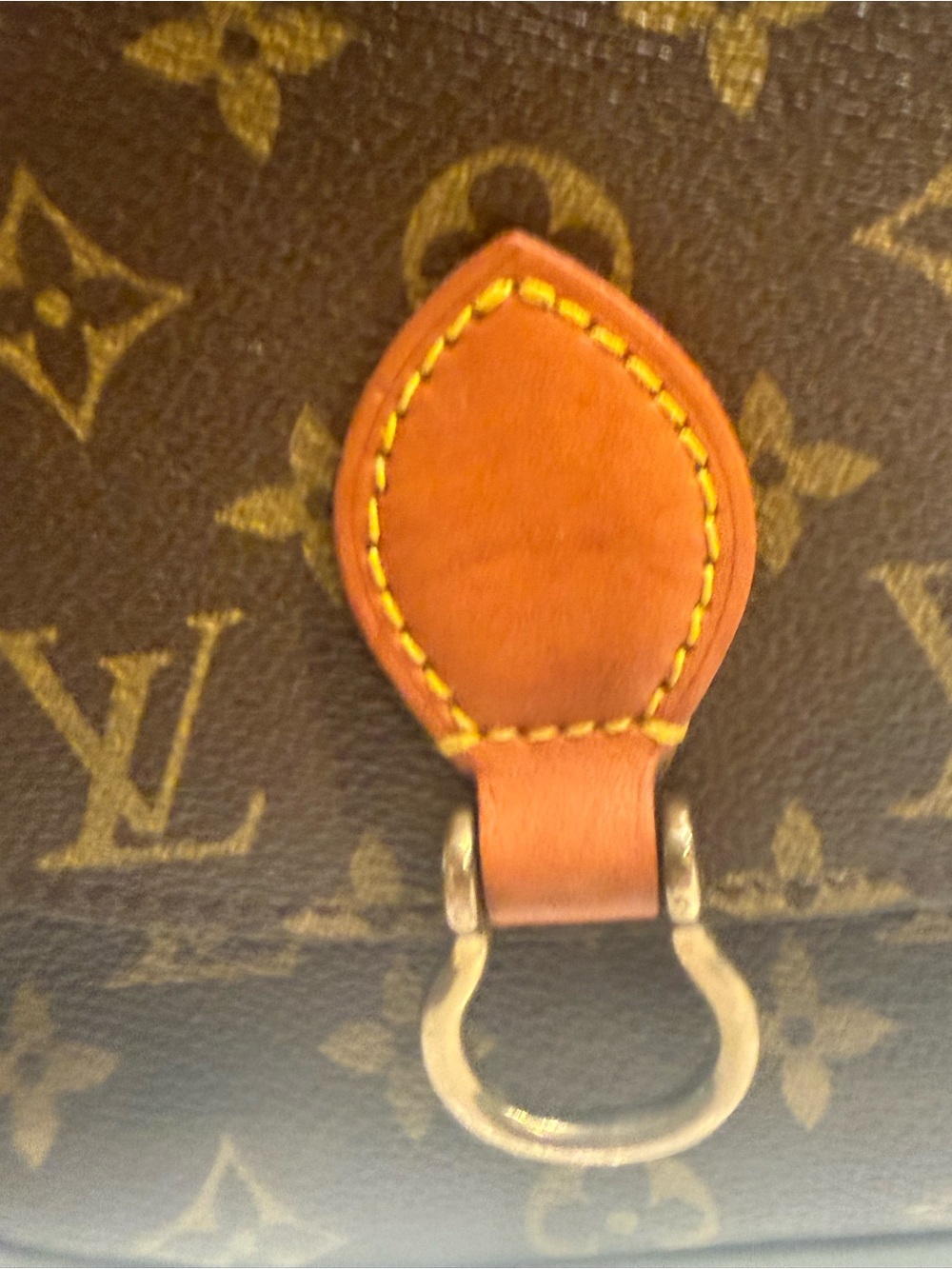 Louis Vuitton Monogram Saint Cloud MM Crossbody or Shoulder Bag Vintage - Picture 6 of 16